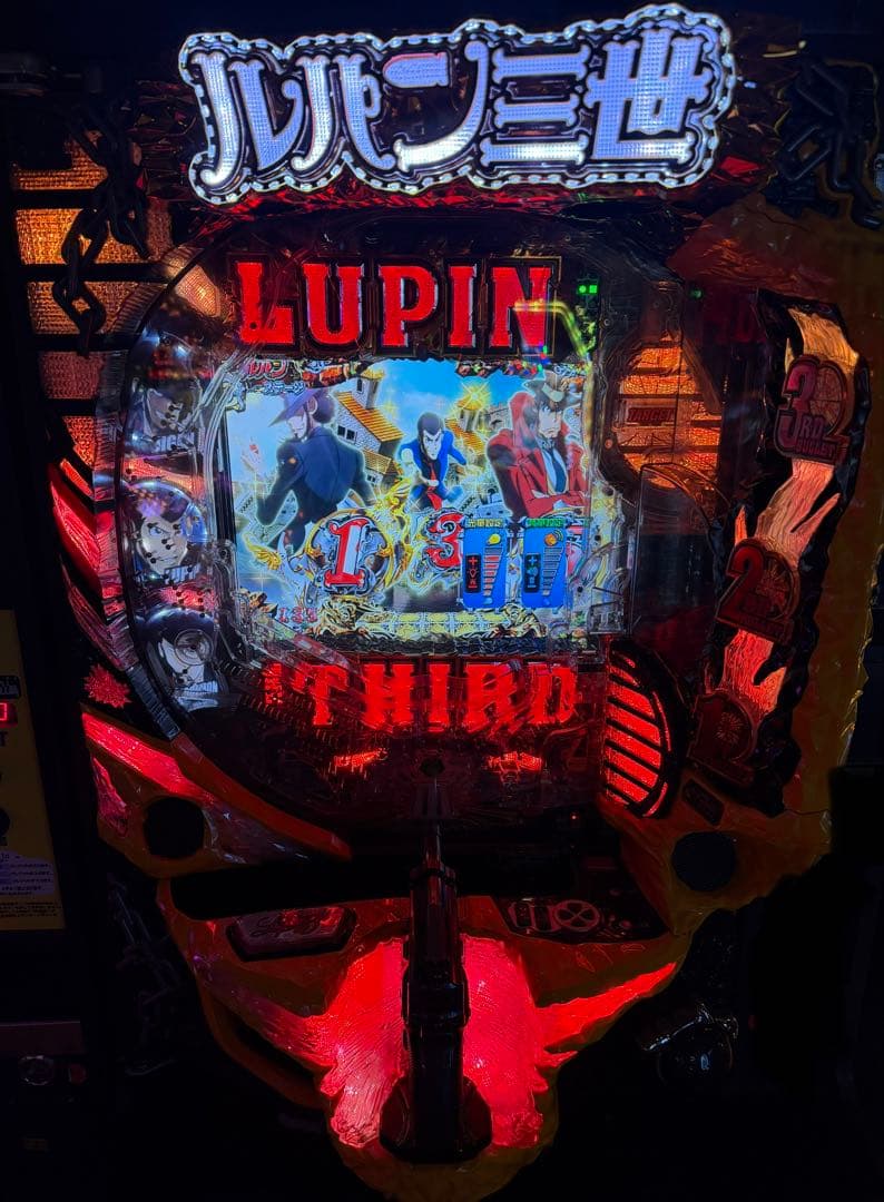 ●CRルパン三世LASTGOLDH1BZ1 玉無　オートプレイ　送料無料〜86