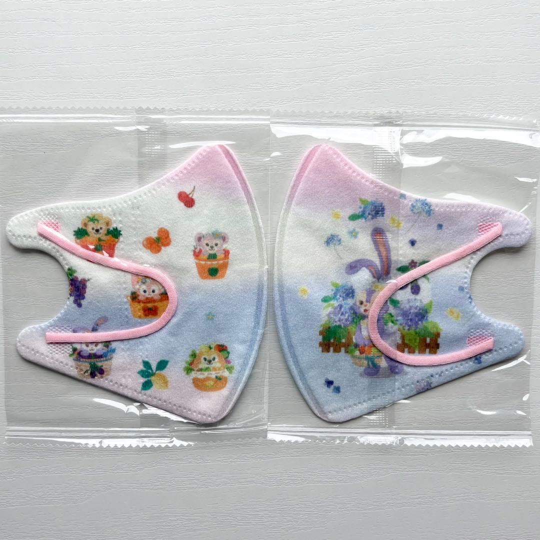 ◎ダッフィーフレンズ◎キッズ立体マスク　全10種30枚