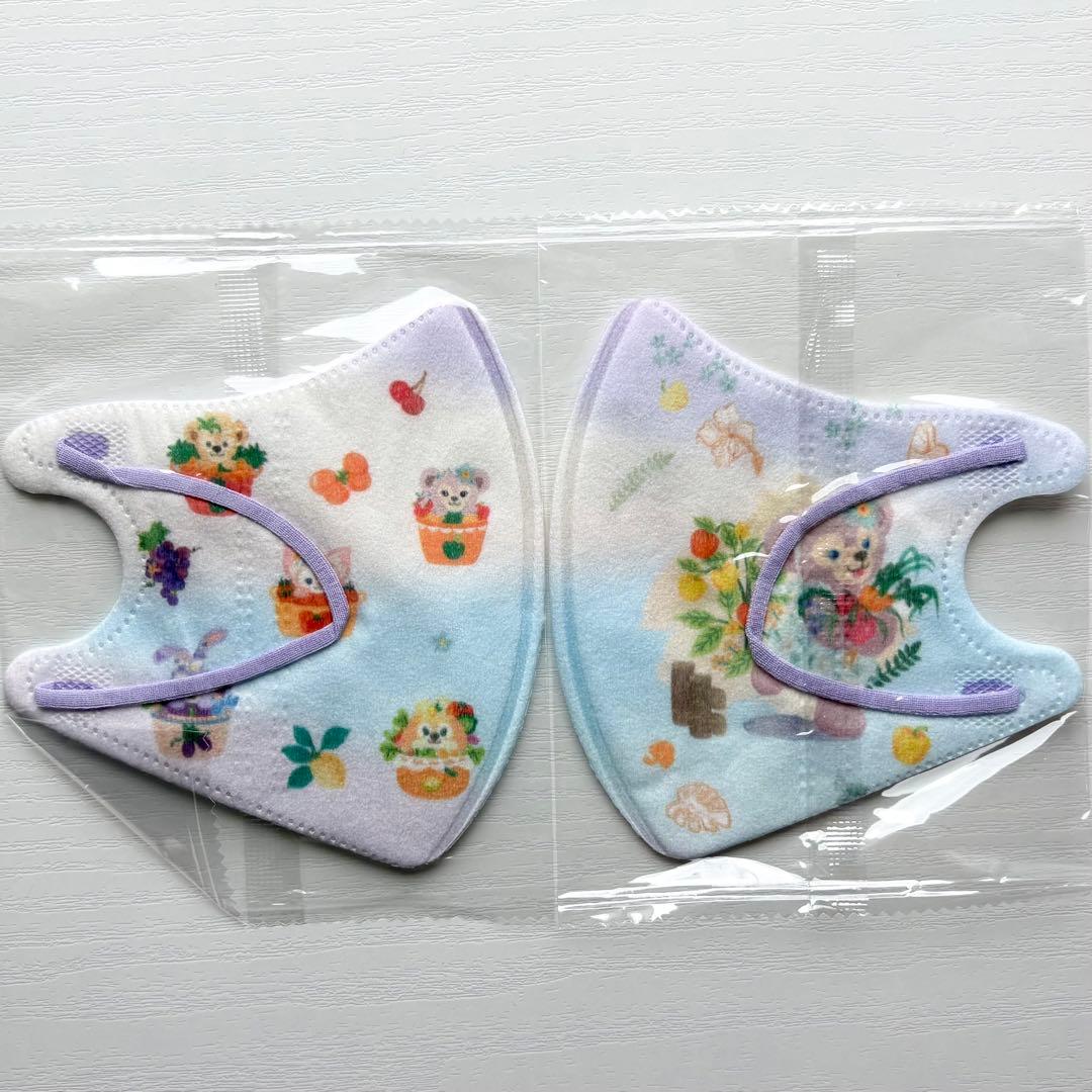 ◎ダッフィーフレンズ◎キッズ立体マスク　全10種30枚