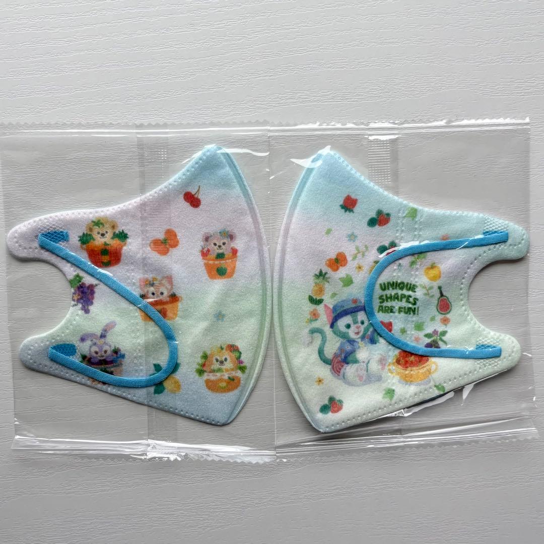 ◎ダッフィーフレンズ◎キッズ立体マスク　全10種30枚