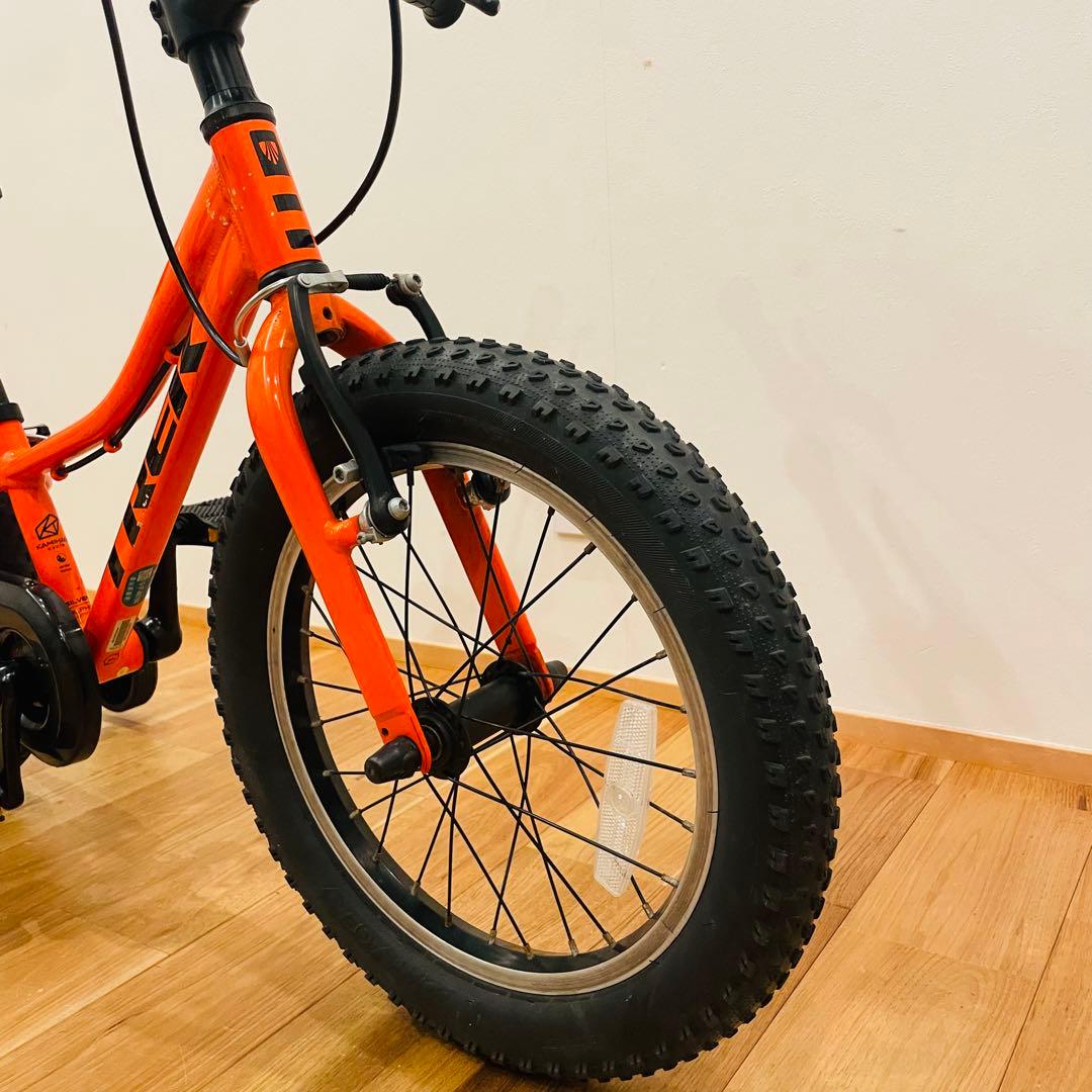 良品 TREK トレック　PRECALIBER 16インチ　オレンジ 自転車