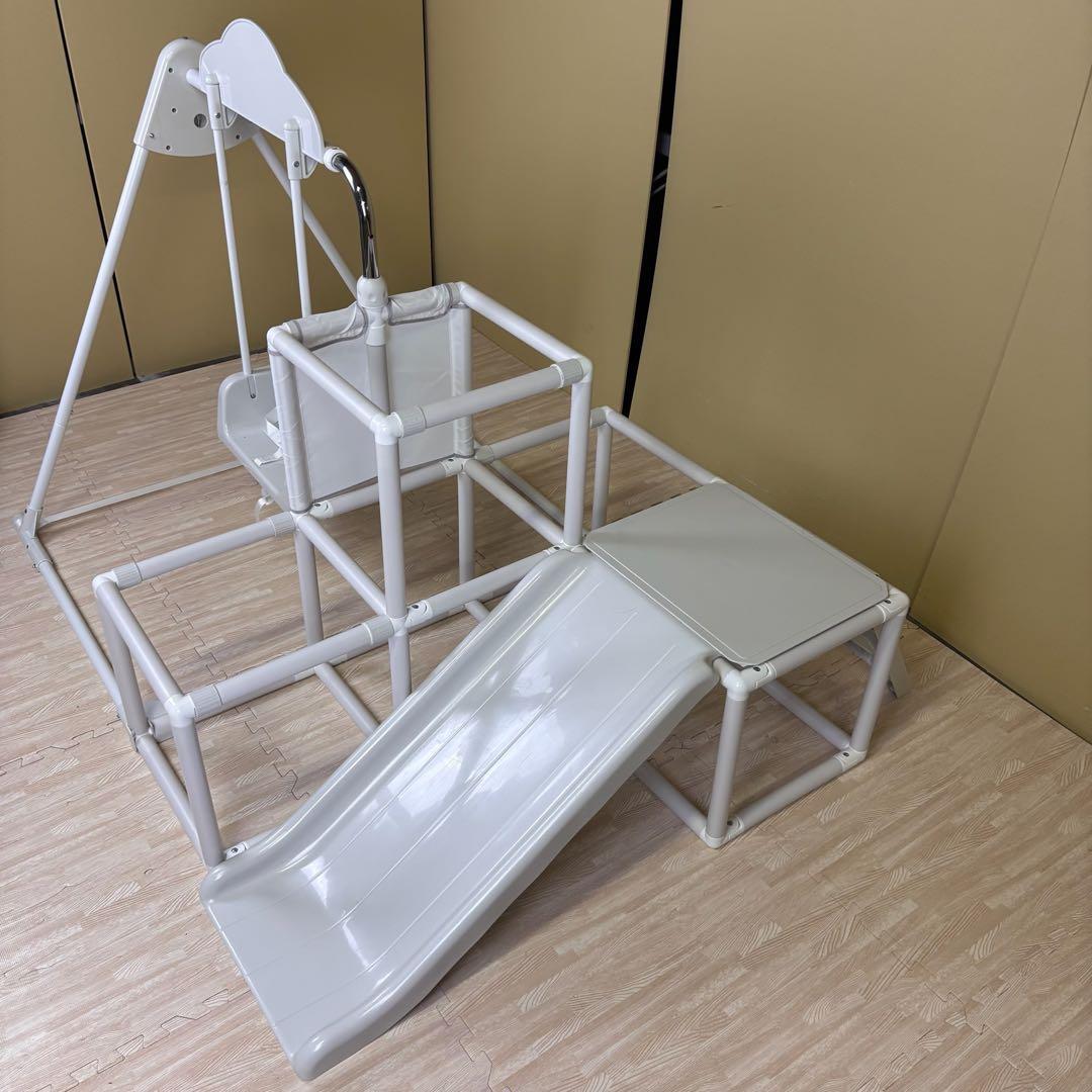 除菌清掃済　☆美品☆　野中製作所　マイファーストキッズパーク　ホワイト