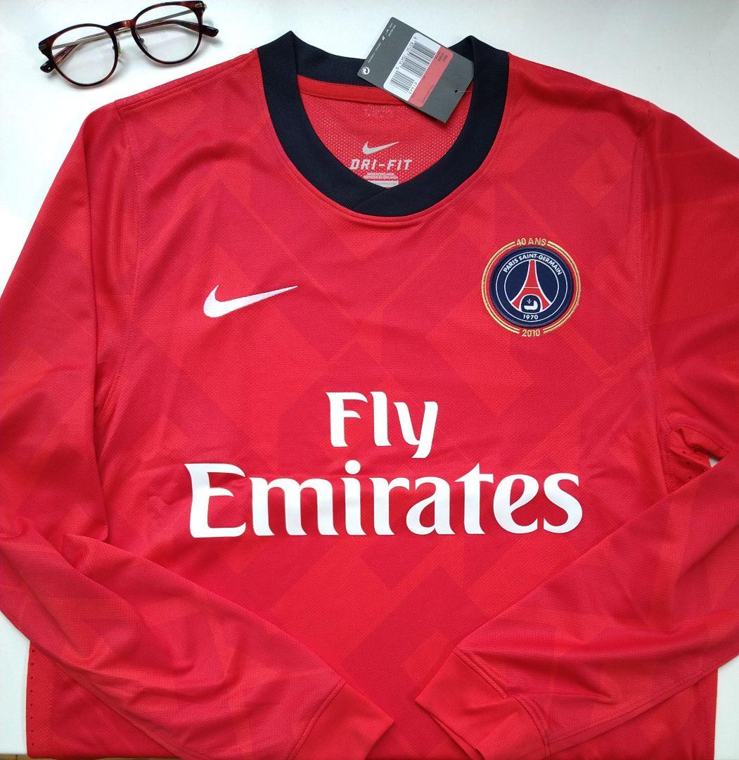 未使用 長袖！【PARIS SAINT-GERMAN】40周年 2010（H）