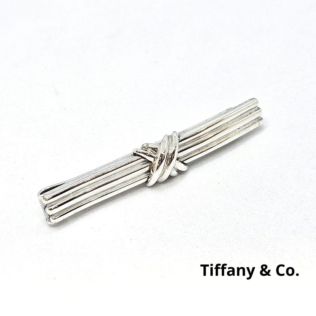 Tiffany & Co. ティファニー シルバー シグネチャー ネクタイピン