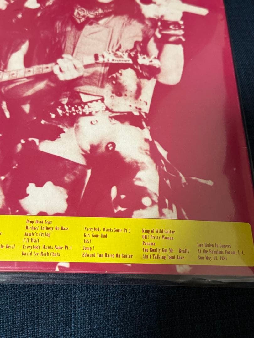 洋楽 van halen mothers day live 1984 2lp