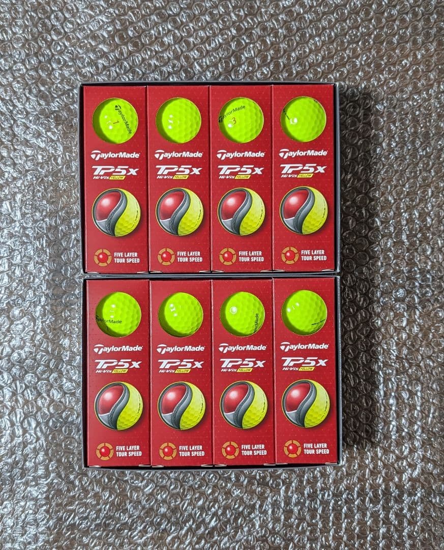 新品　テーラーメイド TP5x イエロー 2024年モデル 2ダース
