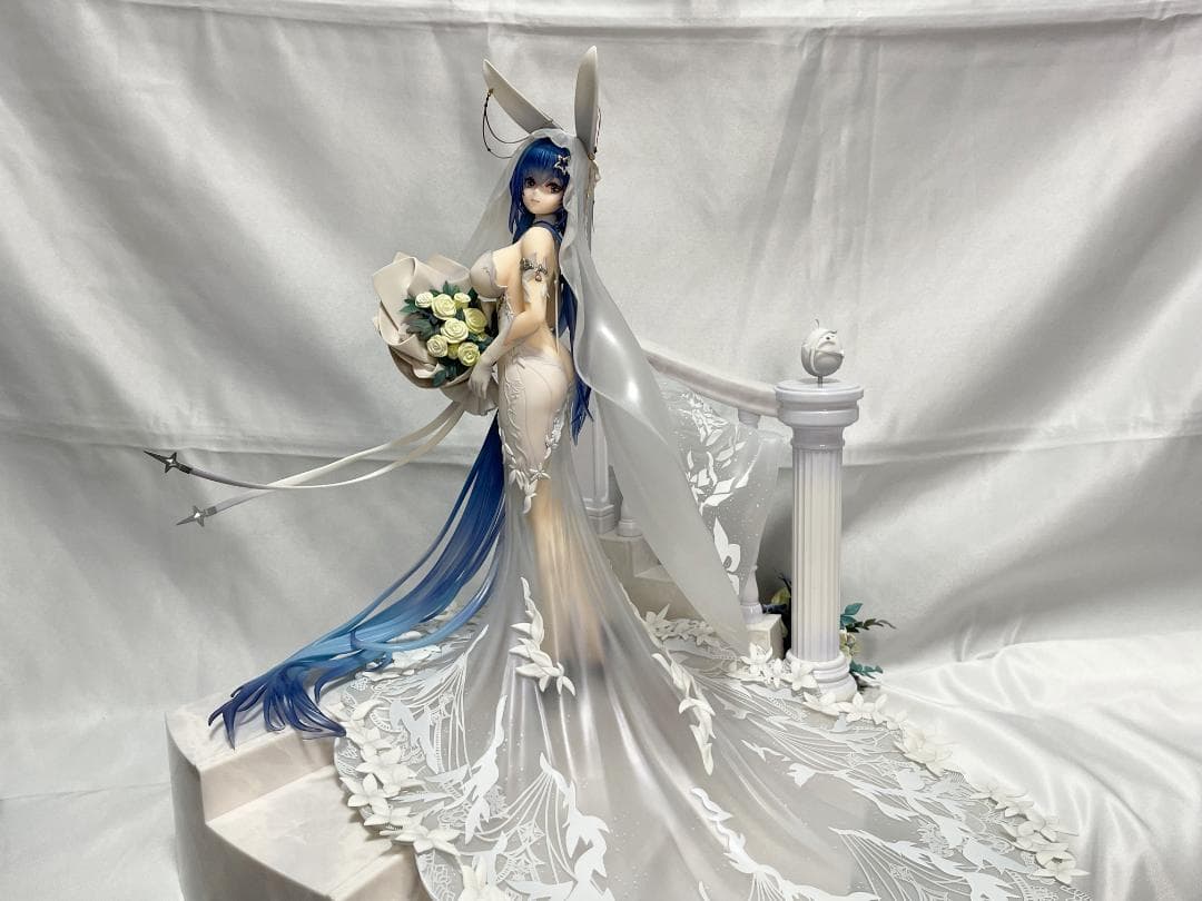 【ほぼ新品】アズールレーン ニュージャージー スノーブライドラブ フィギュア