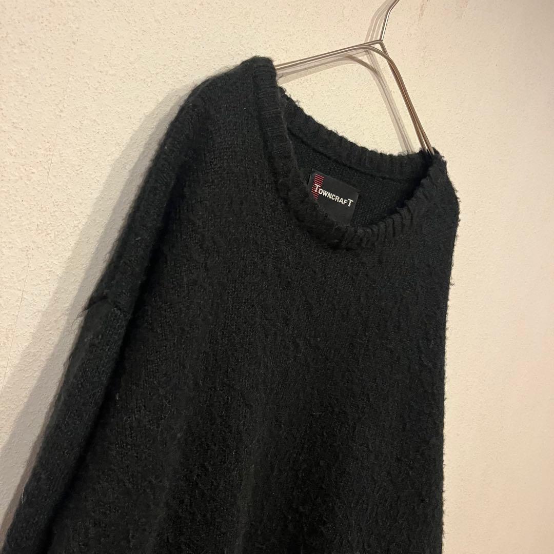 【美品】TOWNCRAFT PENNEY'S モヘア シャギー ニット 黒