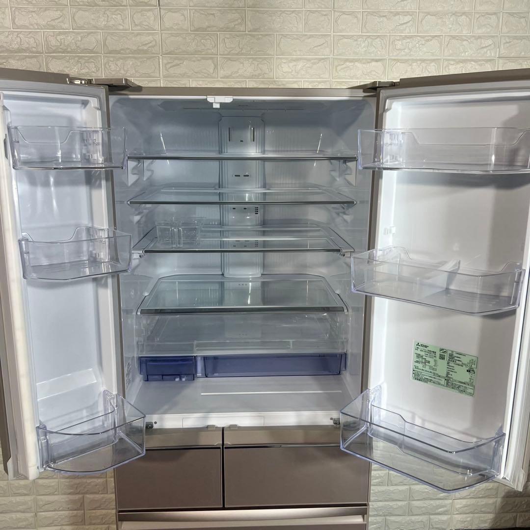 MITSUBISHI 冷蔵庫 MR-WX60E-F 600L 大容量 G049