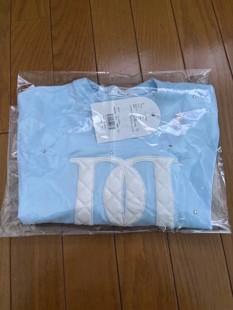 ♡*♡様 ダーリッチ darich キルティングアップリケビジューTシャツ サッ