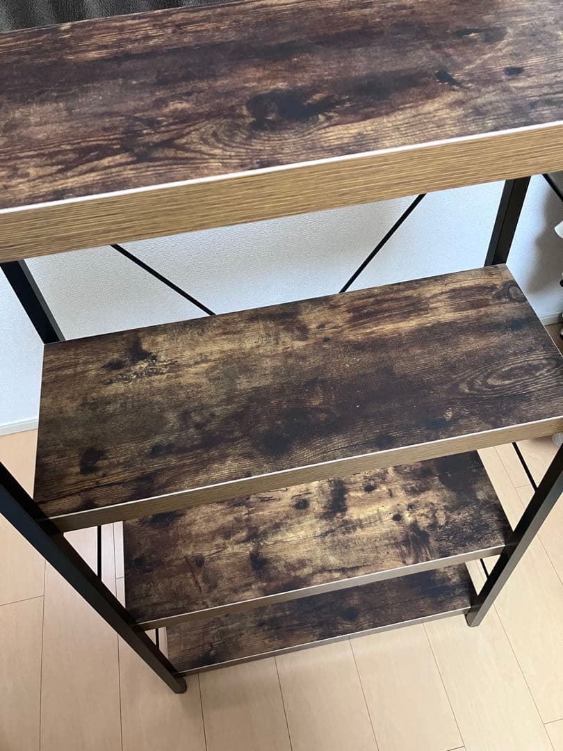 ニトリ ステイン ブックシェルフ