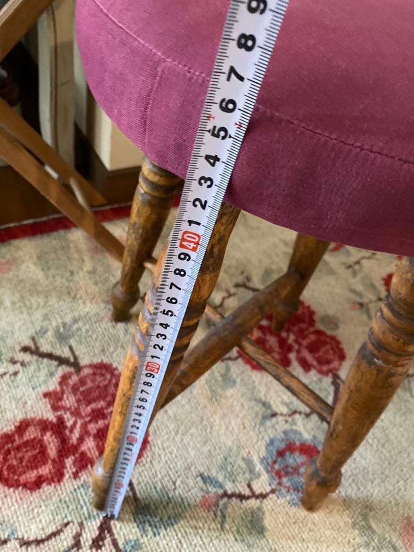 アンティークスツール　アンティーク樹木使用