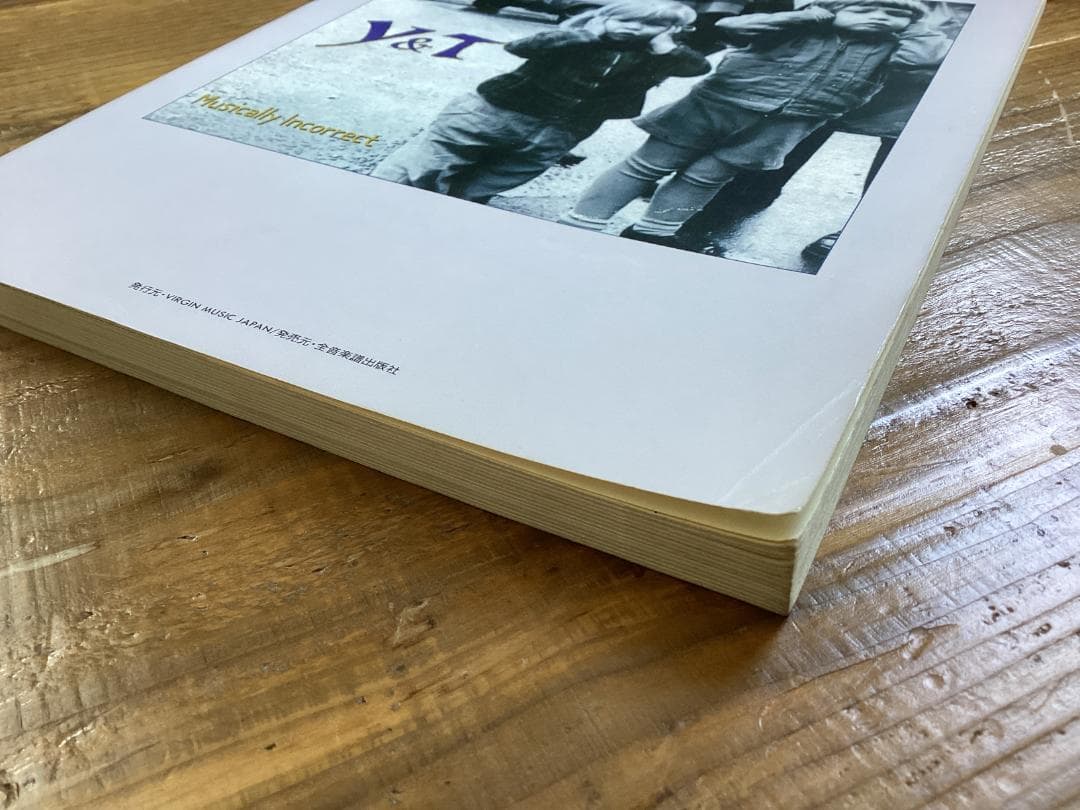 ★楽譜/Y&T/ミュージカリーインコレクト/タブ譜/バンドスコア