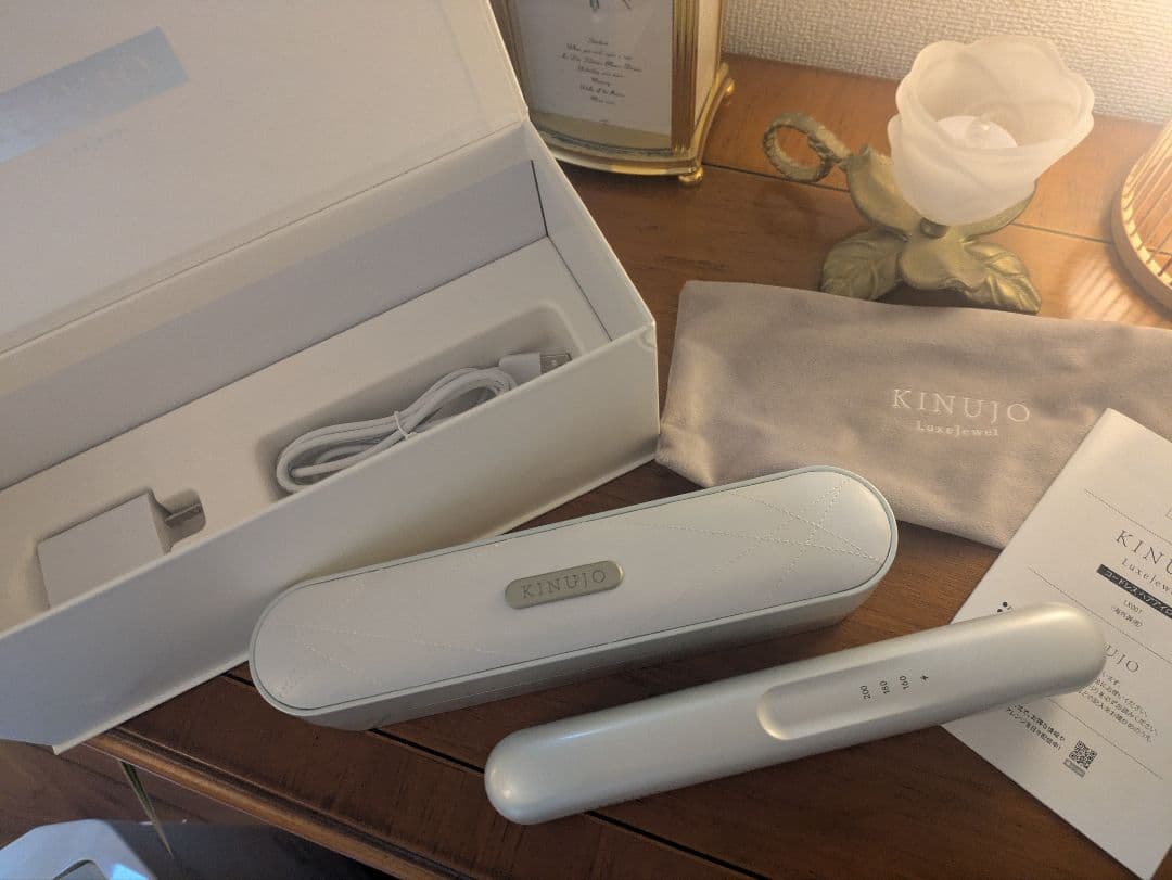 KINUJO LuxeJewel LX001 コードレス ストレートヘアアイロン