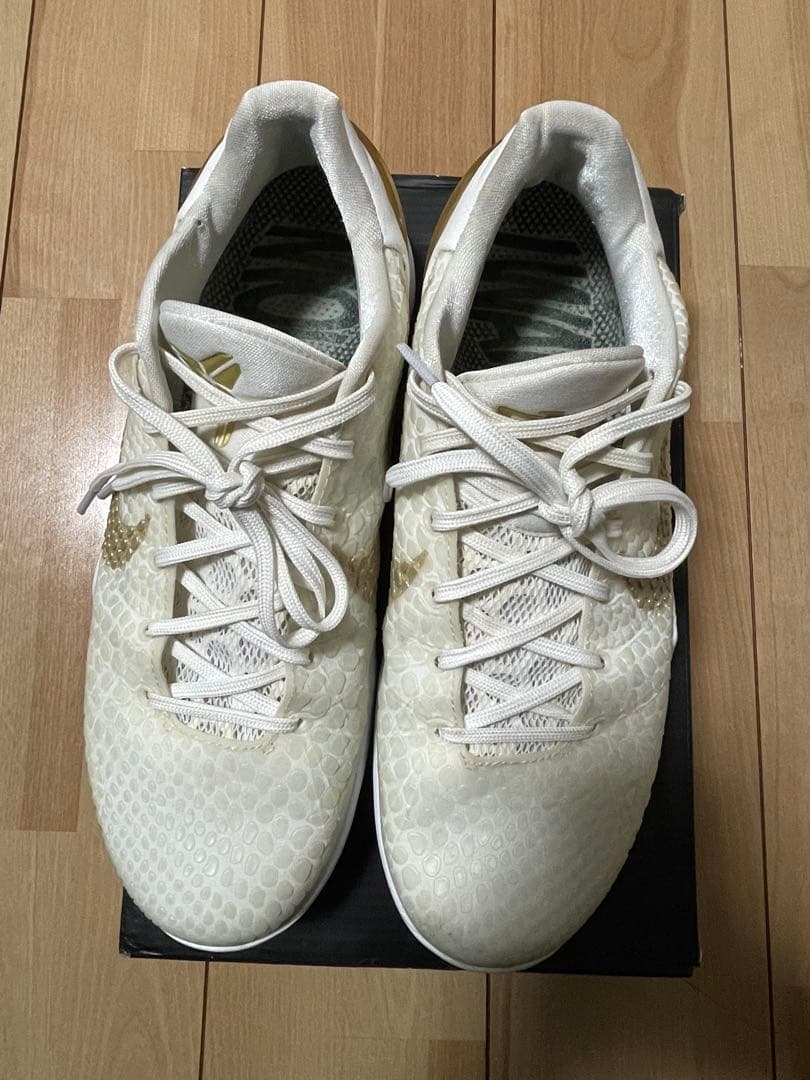 い*こ様 Kobe 6 PROTRO BHM white/gold
