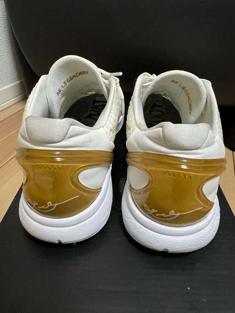い*こ様 Kobe 6 PROTRO BHM white/gold