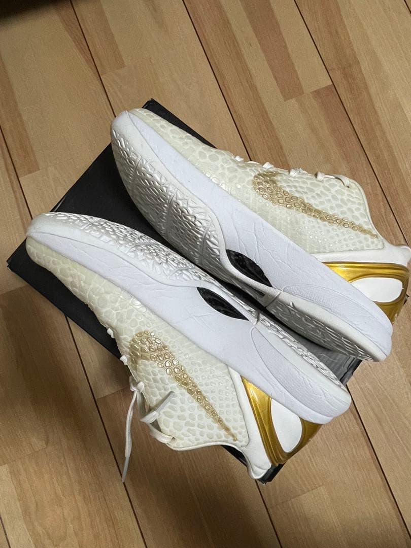 い*こ様 Kobe 6 PROTRO BHM white/gold
