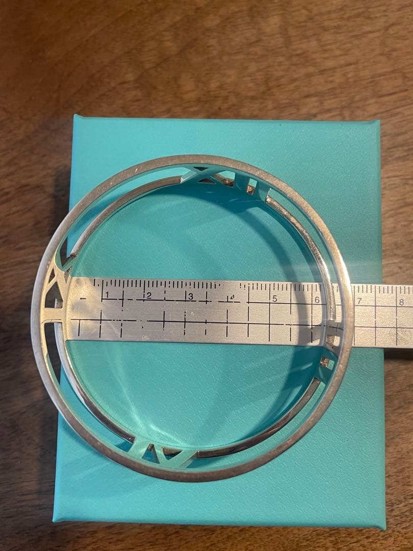 貴重　Tiffany & Co. オープンアトラス バングル 925シルバー
