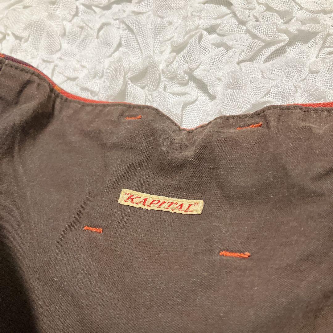 キャピタル　アミッシュパンツ　オレンジ　XS