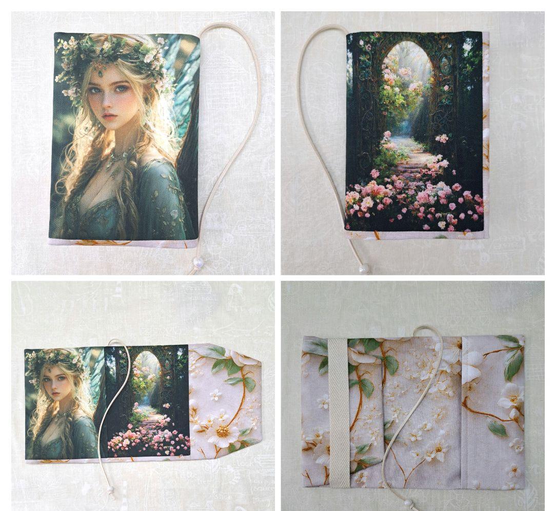 cherie chien⑤ブックカバー、ランチョンマット