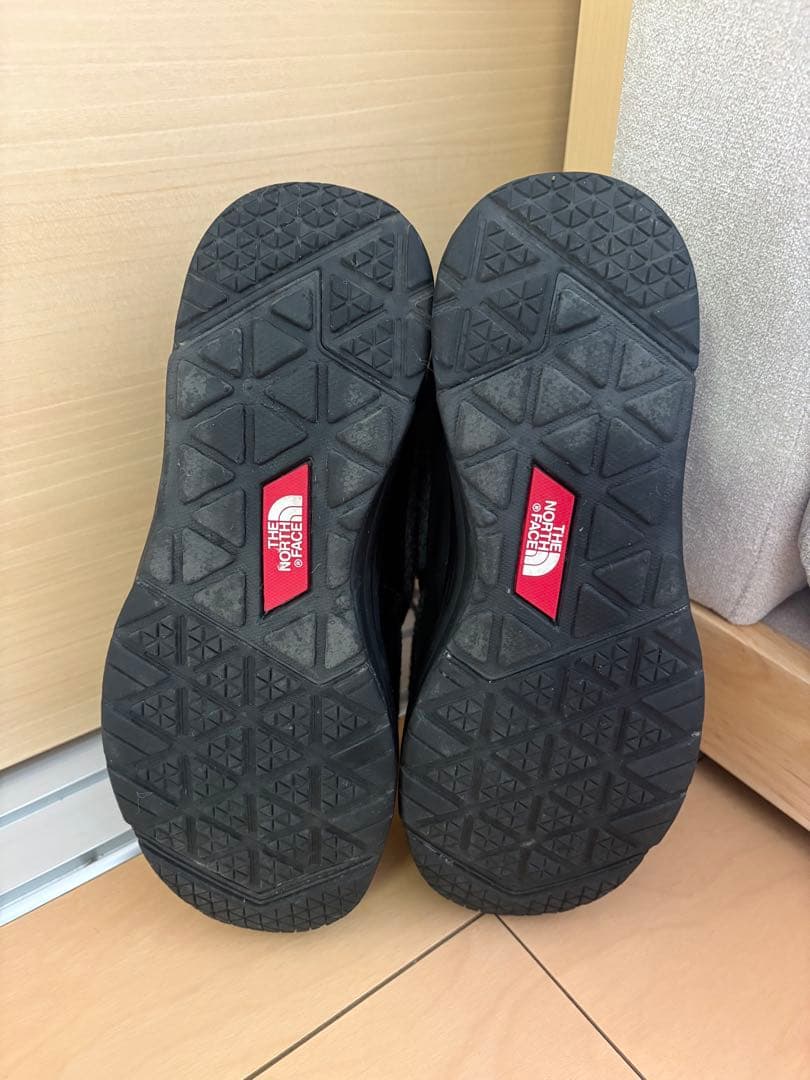 (美品)ノースフェイス ヌプシトラクションライト 25cm グレー