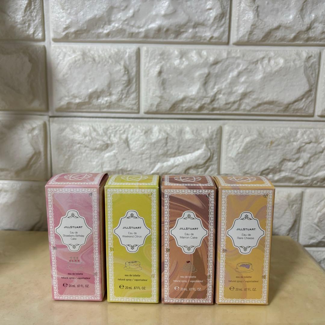 JILLSTUART バースデーケーキ 限定 ミニ香水セット 4本 (中古品)