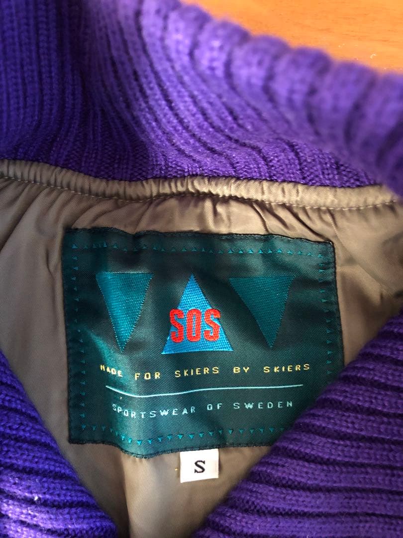 SOSスノボ、スキー用セーター