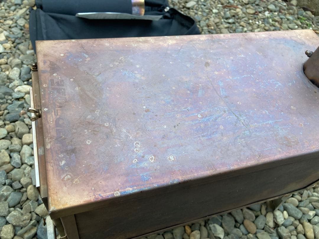 3F UL GEAR 軽量 折りたたみ 薪ストーブ ガラス扉付き 持ち出し楽