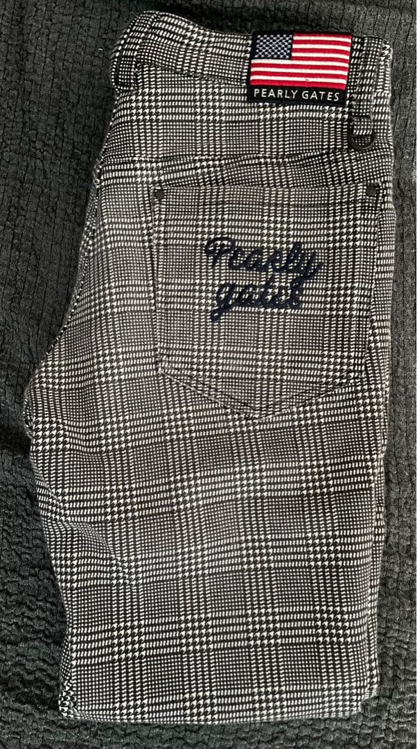 PEARLY GATES 防寒　裏起毛　4 パーリーゲイツ　千鳥格子　アメリカ