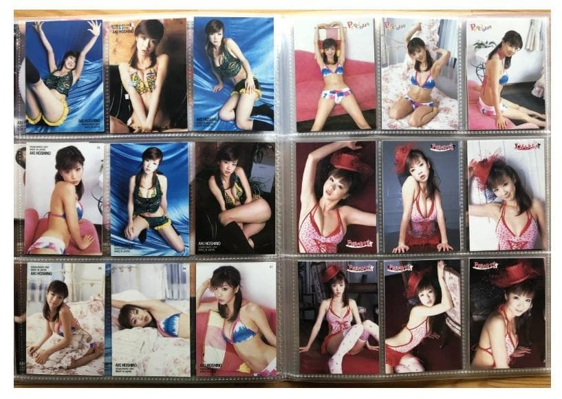 希少レア…ほしのあき…さくら堂HIT'ｓBOMB86種類…クリアファイル付トレカ