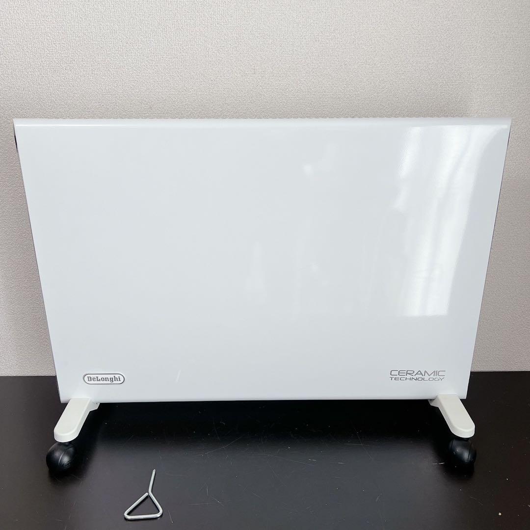 デロンギ コンベクターヒーター HXJ60L12-WH 1200Wホワイト 暖房