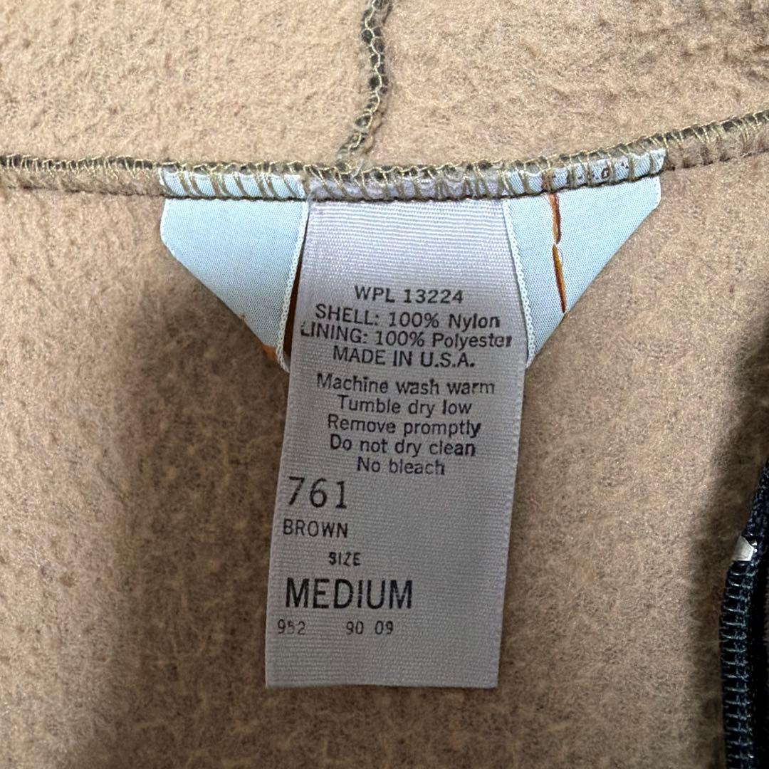 carhartt ブラウン　アウトドアウエア