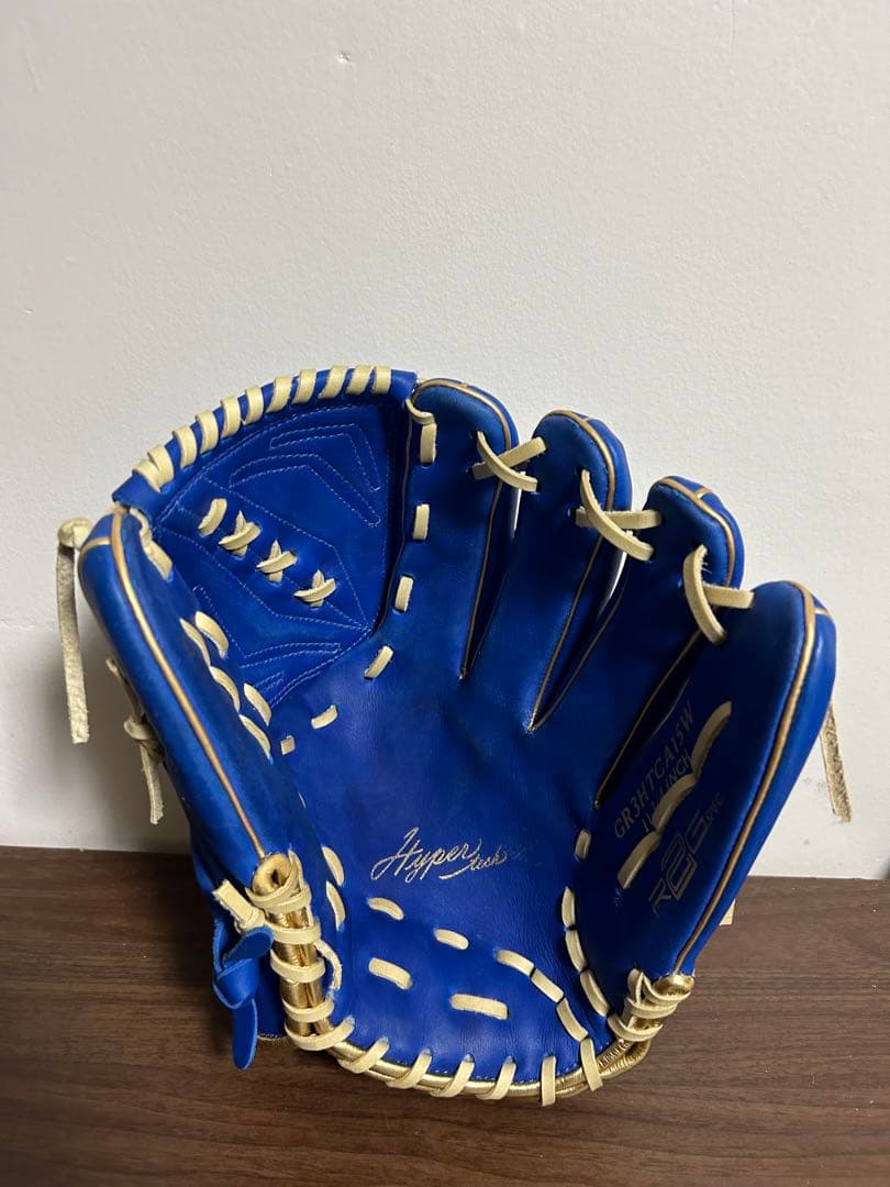 Rawlings-ローリングス　ブルー×ゴールド　軟式投手用
