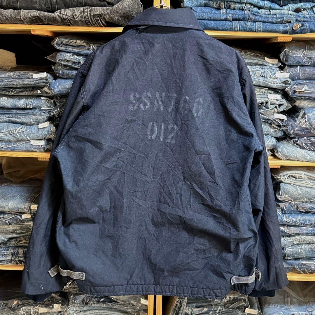 90s US.NAVY アラミド デッキジャケット A-2 ステンシル