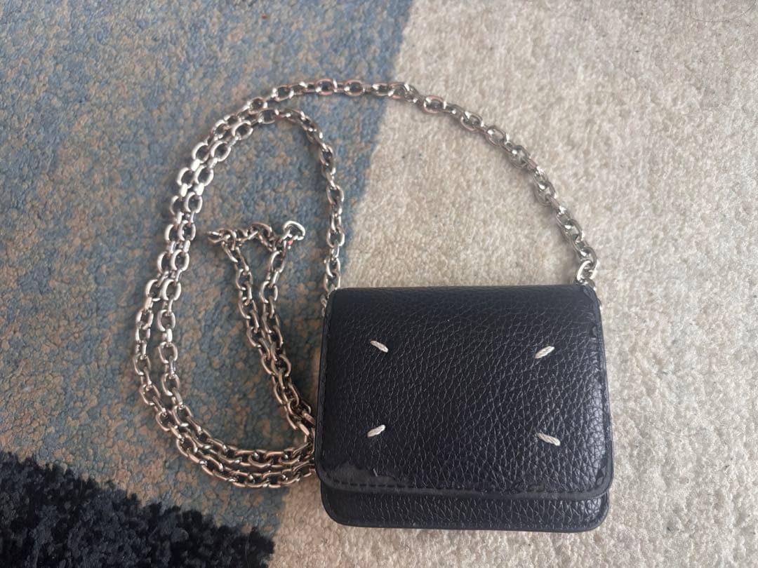 Maison Margielaメゾンマルジェラ　4ステッチ　チェーンウォレット