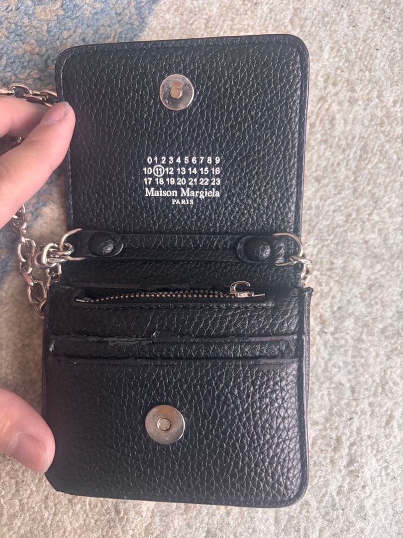 Maison Margielaメゾンマルジェラ　4ステッチ　チェーンウォレット