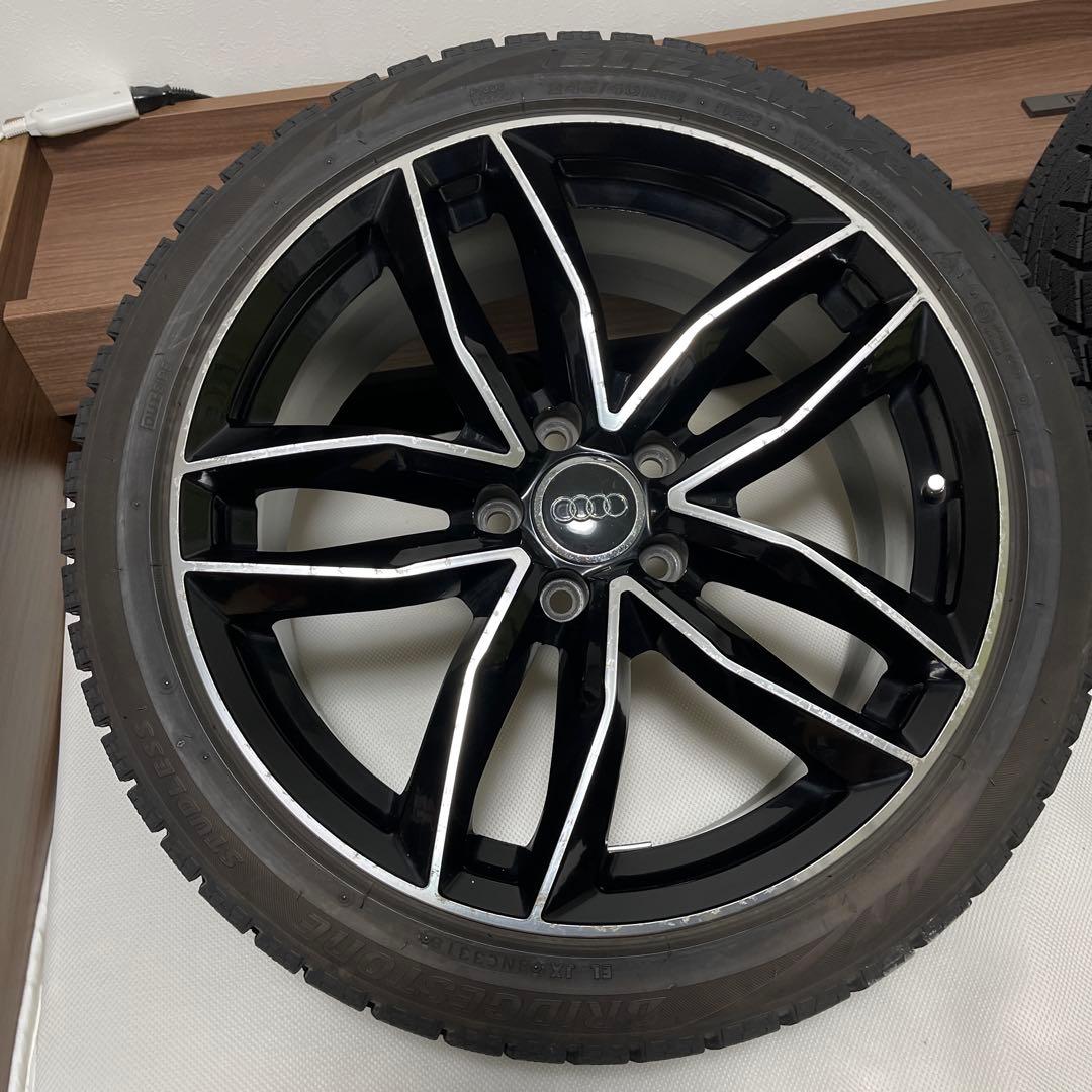 アウディTT 8S A-1196スタッドレスタイヤで一本バルブが切れ　4本セット