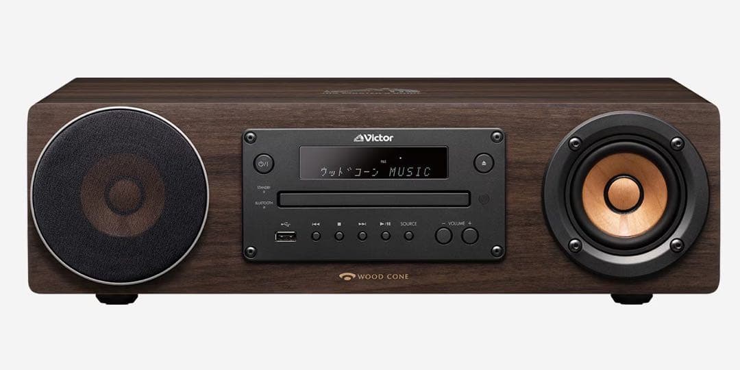JVC ケンウッド ビクター コンポ EX-D7 ウッドコーン 2023年