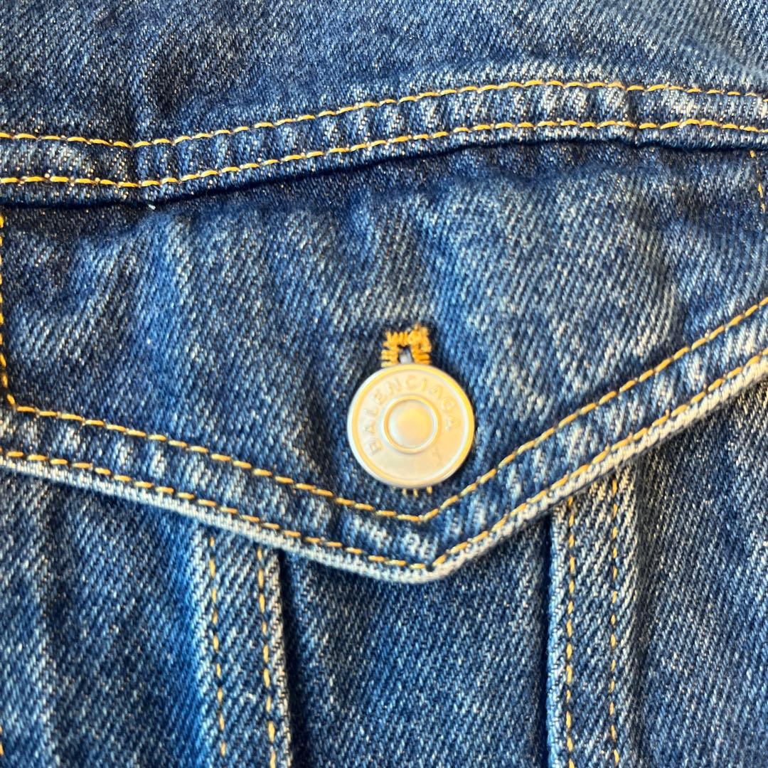 【値下げ不可】BALENCIAGAデニムジャケット　36