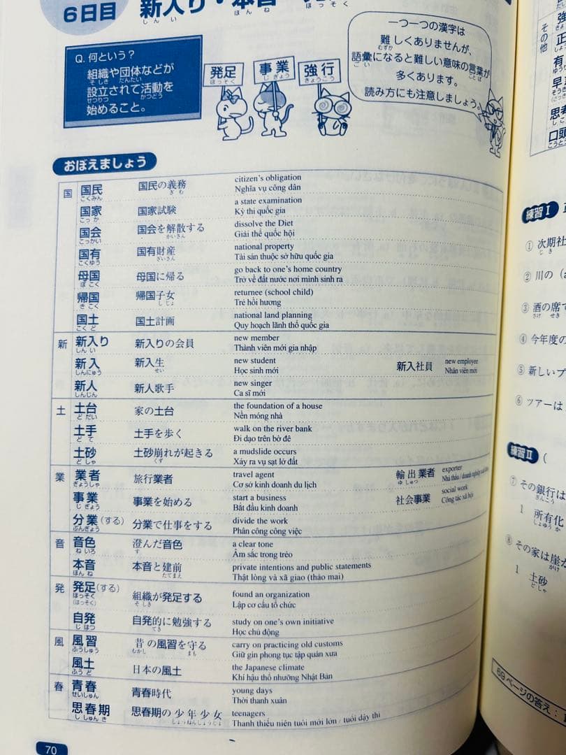 新品　日本語総まとめN1 N2 N3 N4 N5（ベトナム語・英語版） 18冊