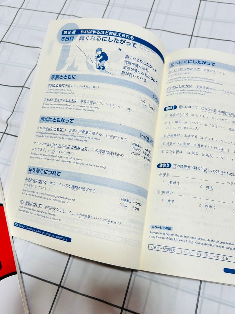 新品　日本語総まとめN1 N2 N3 N4 N5（ベトナム語・英語版） 18冊