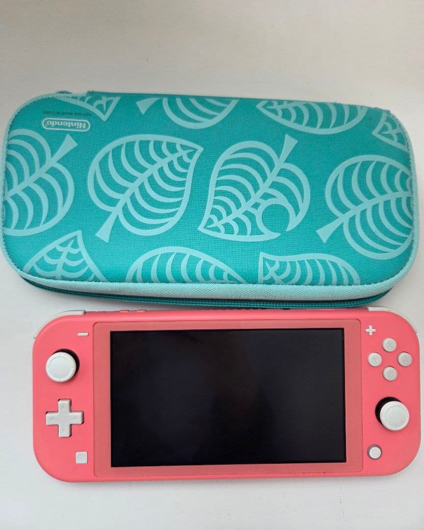 Nintendo Switch Lite コーラル 本体 ケース付き