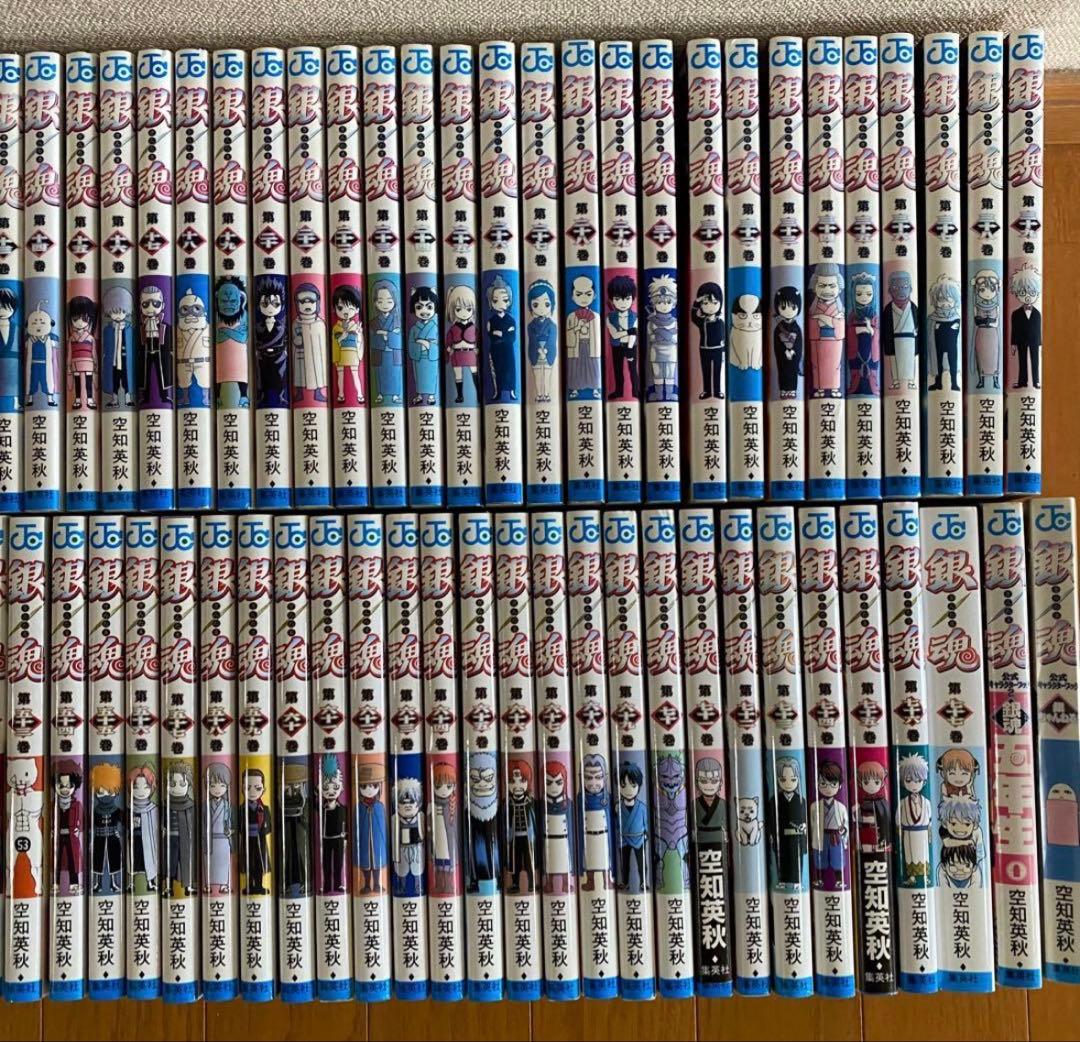 銀魂 全巻セット＋公式キャラクターブック2冊