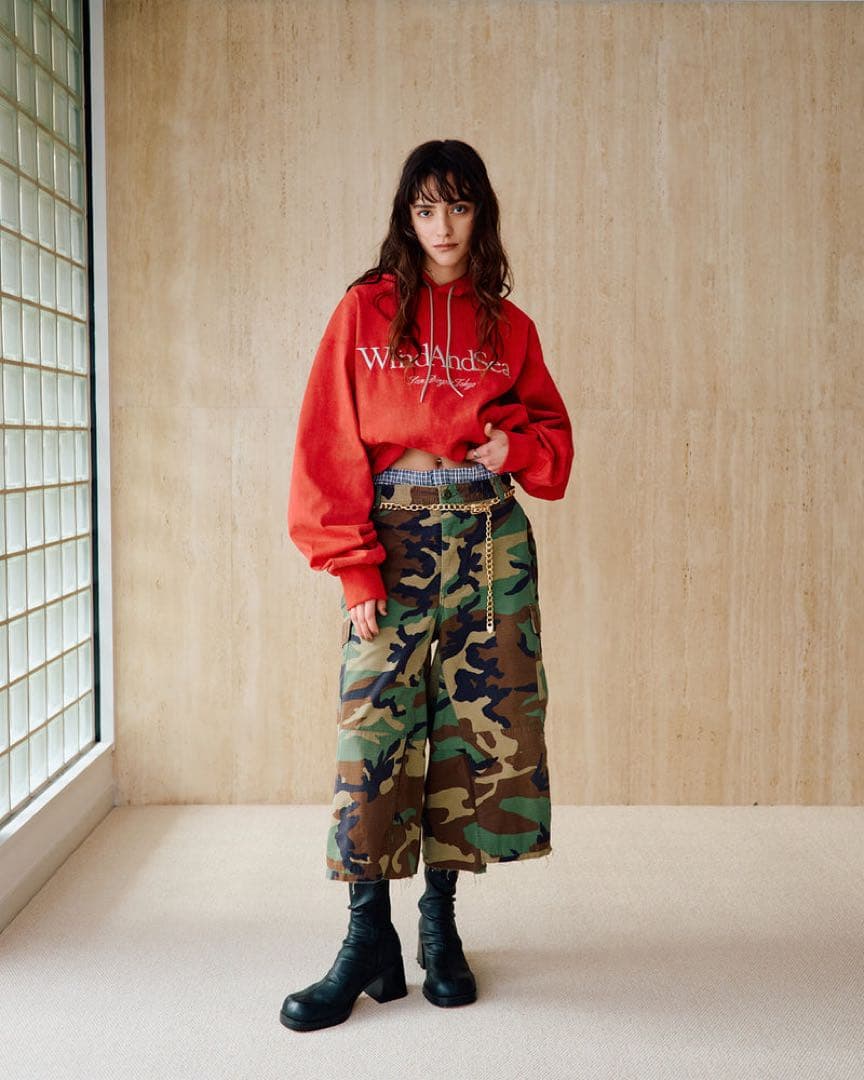 トップス WIND AND SEA Draw cord Hooded Sweatshirt