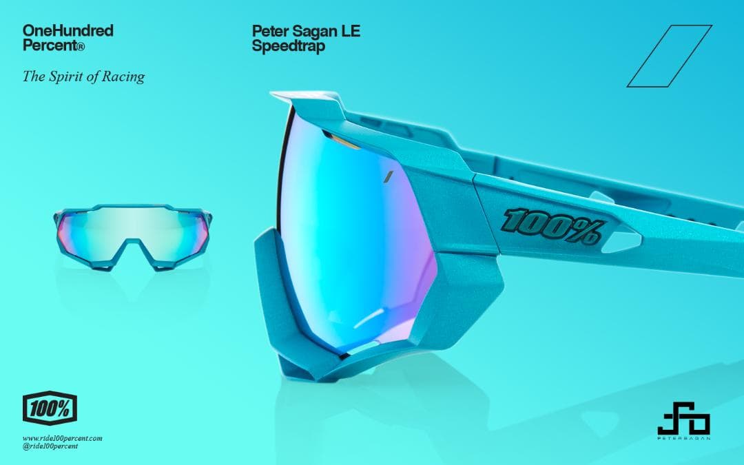 【美品 中古】100% Speedtrap サガン ワンハンドレッド サングラス