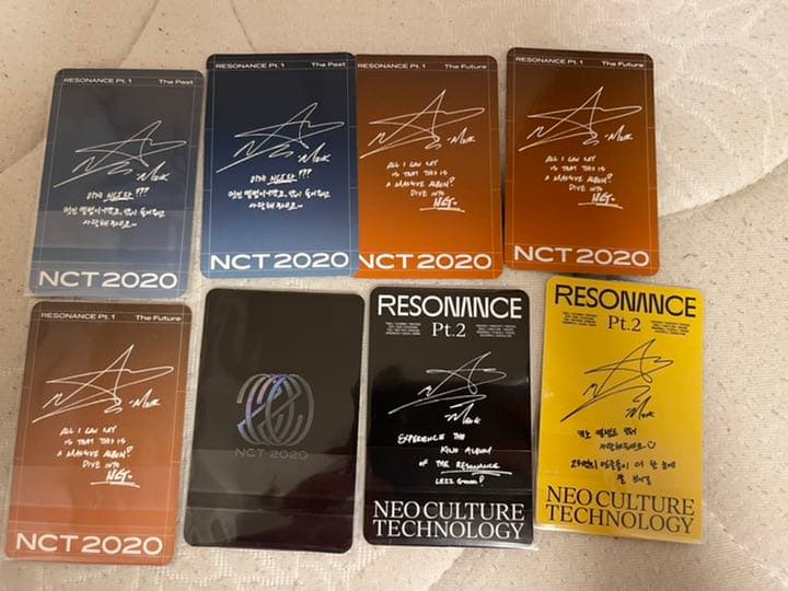 マーク　nct127 nct dream 2020 キノ　トレカ　アルバム15点