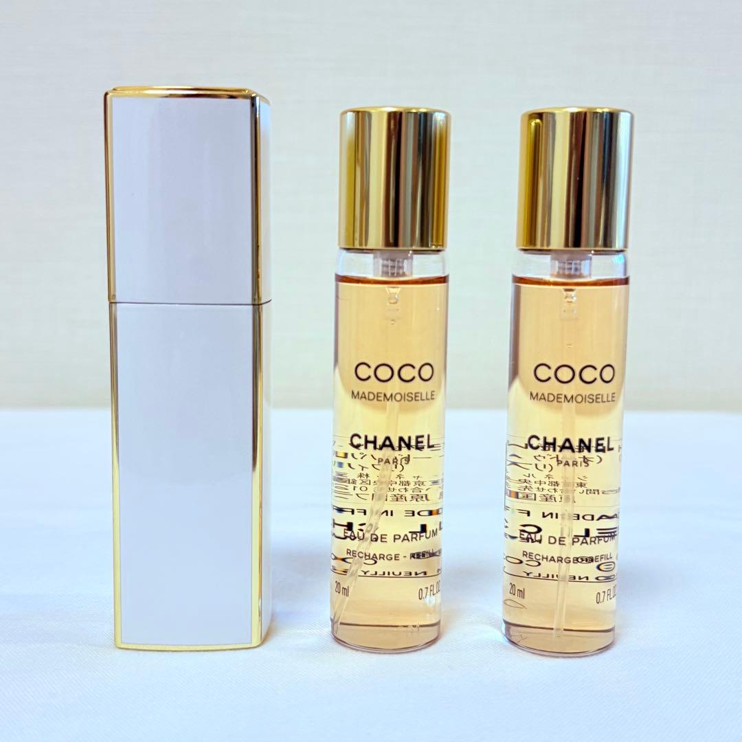 シャネル　ココマドモアゼル　ツイスト&スプレー　20ml 本体＋リフィル　セット