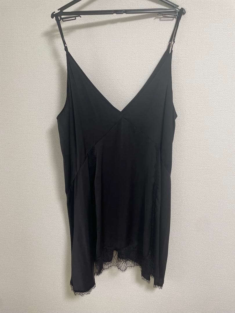 ap studio レースドッキングキャミワンピース