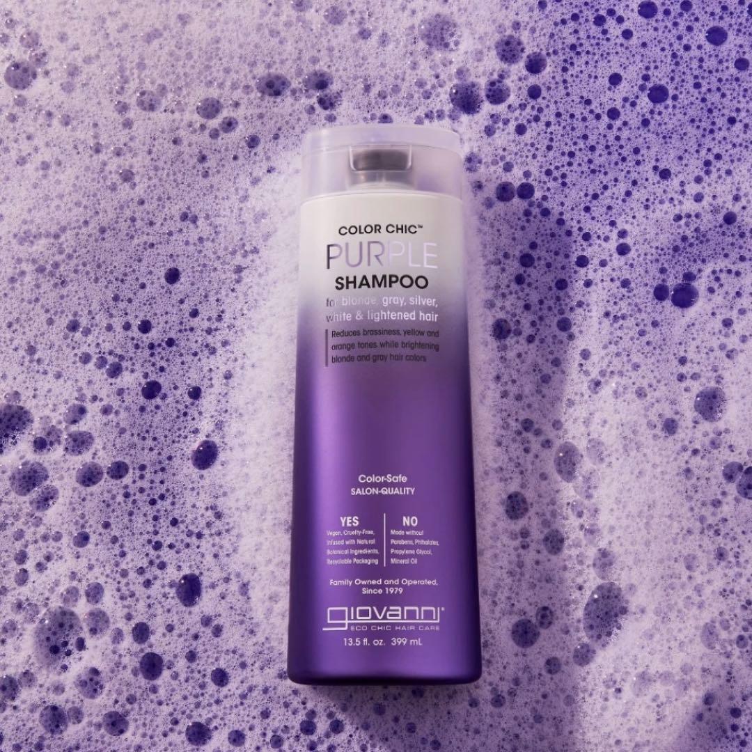 giovanni ジョバンニ シャンプー&コンディショナー　セット 紫シャンプー