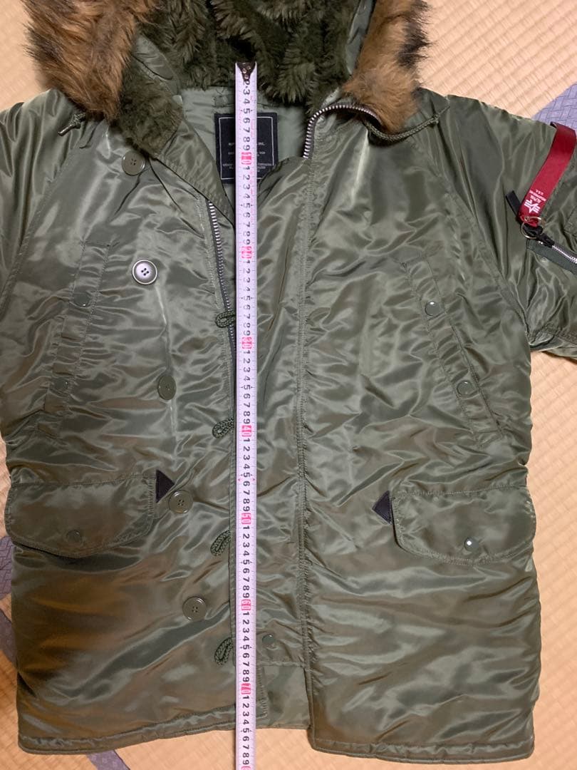 アルファ　N3B 極美品　MA1のおまけ付き